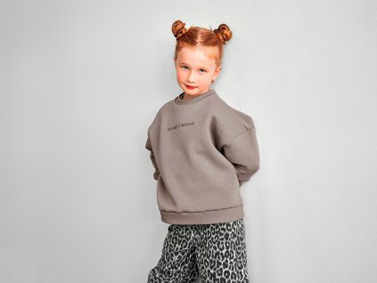 lunamies fashion detska mikina rocket kiddo–mocha dream img 01