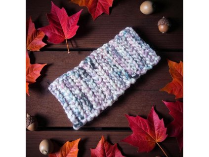 Háčkovaná silnější čelenka