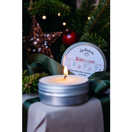 Vánoční svíčka sojová