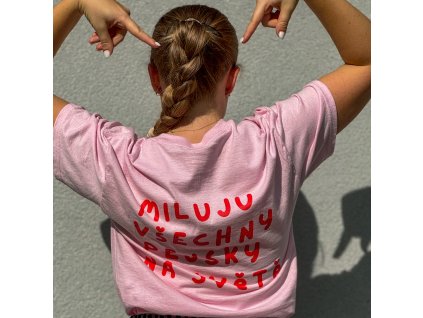 Tričko „Miluju všechny pejsky na světě"