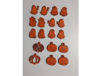 Halloween fülbevalóalap - 2