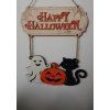 Halloween ajtódísz