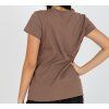 eng pl Hurt Brown basic t shirt with a round neckline Peachy 393407 2