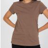 eng pl Hurt Brown basic t shirt with a round neckline Peachy 393407 3