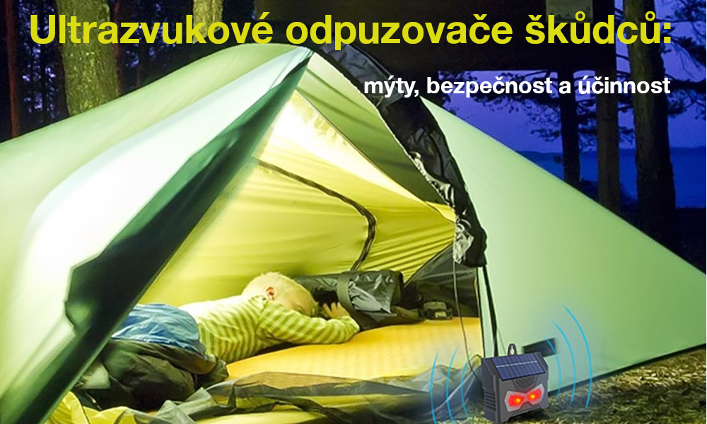 Odpuzovače: mýty, bezpečnost a účinnost