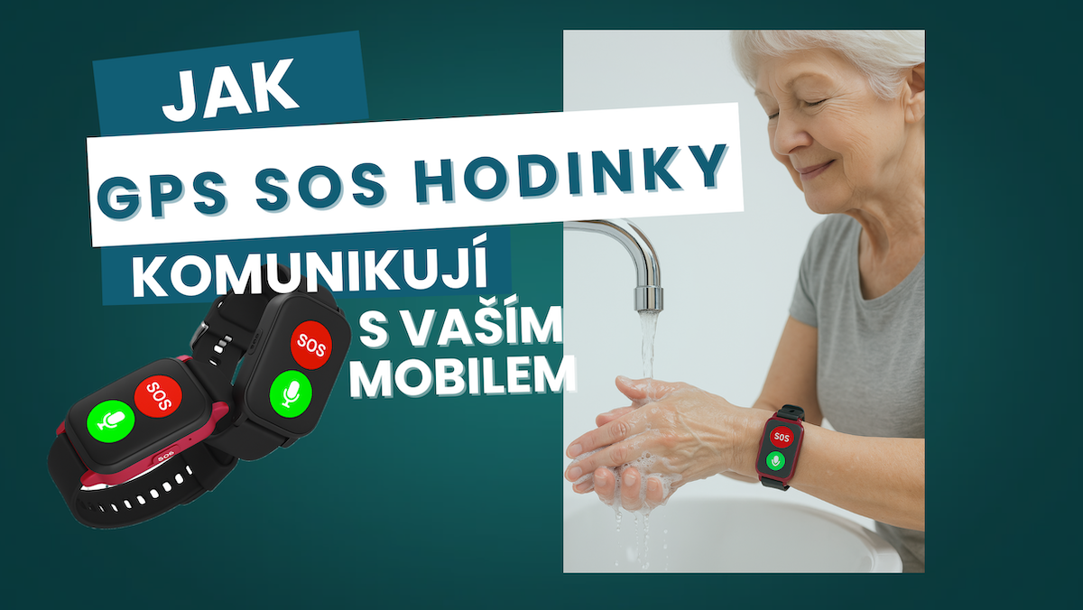 Jak GPS SOS hodinky komunikují s vaším mobilem