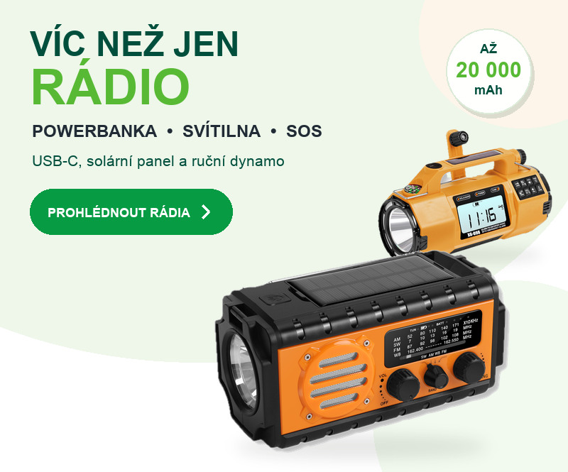 Blackout sada 5v1 – nouzové vybavení pro výpadky proudu a krizové situace