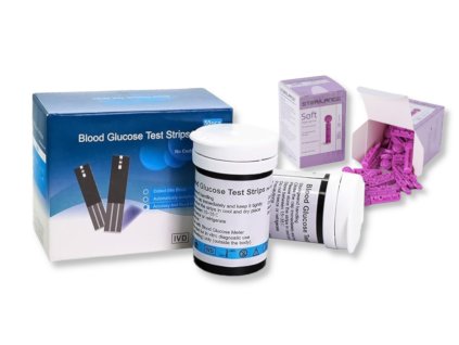 SQ395 test strip blue sada