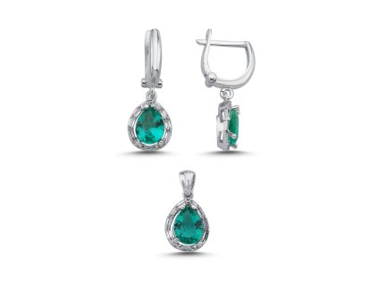 Set stříbrných šperků PARAIBA - LUNICA.cz