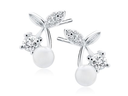 Stříbrné náušnice CHERRIES - LUNICA.cz