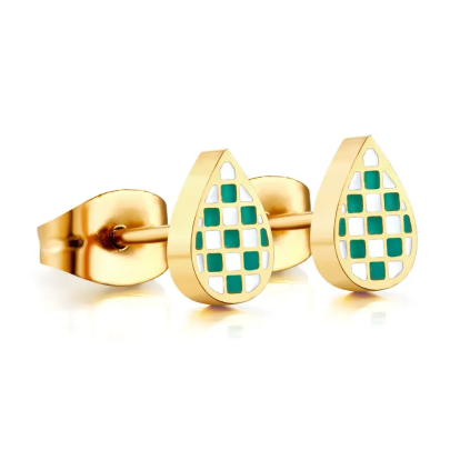 Náušnice BAREVNÁ KAPKA - LUNICA.cz