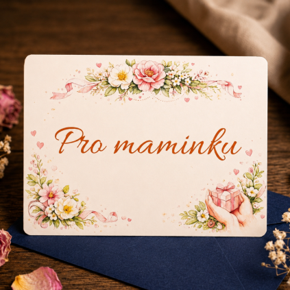 Přáníčko pro maminku - lunica.cz