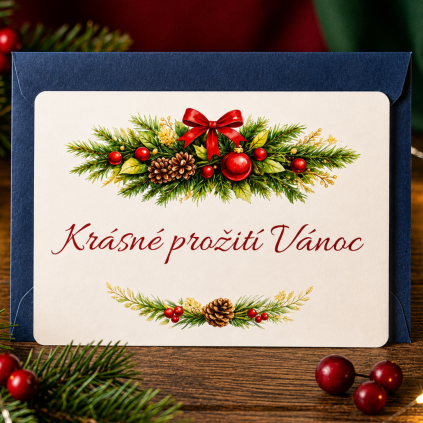 Přáníčko k Vánocům - lunice.cz