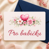 Přáníčko pro babičku - lunice.cz