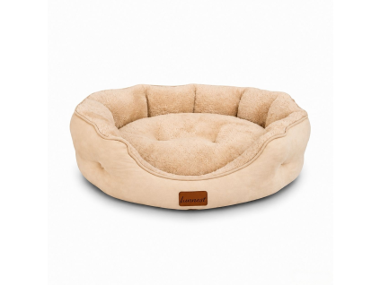 1337 2 beige pet bed adjusted angle 1