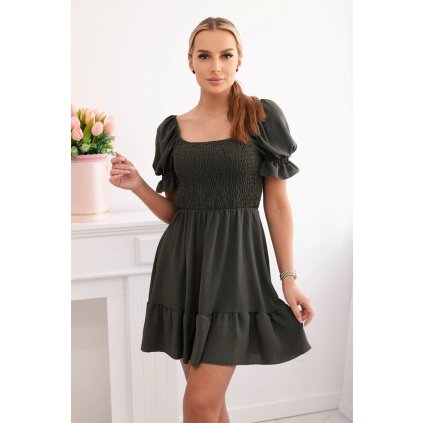 Rakott ruha fodros 29156-U