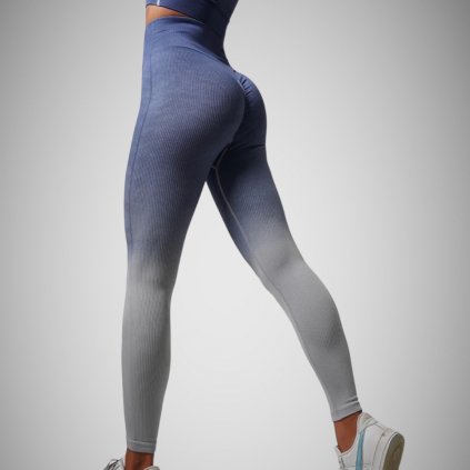 Push-up Ombré Kék Leggings
