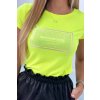 Milano blúz 24637-U (Méret UNI, Szín Neonsárga)