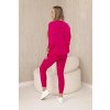 Pamut szett: pulóver + leggings 24880-U (Méret UNI, Szín Svetloružová)