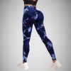Calypso Fekete-Kék Push-Up Leggings