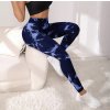 Calypso Fekete-Kék Push-Up Leggings