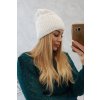 Anna polárral bélelt sapka K238 22319-U (Méret UNI, Szín Bézs)