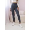 Bézs bordázott leggings 21499-U (Méret UNI, Szín Bézs)
