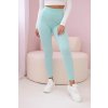 Bézs bordázott leggings 21499-U (Méret UNI, Szín Bézs)