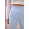 Bézs bordázott leggings 21499-U (Méret UNI, Szín Bézs)