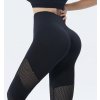 Push-Up Hálós Fekete Leggings