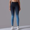 Push-up Ombré Fekete-Kék Leggings