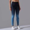 Push-up Ombré Fekete-Kék Leggings