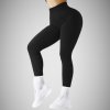 Vrúbkolt Fekete Darlin Leggings