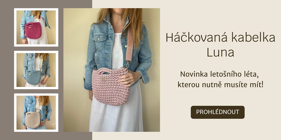 Háčkovaná kabelka Luna