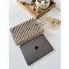Háčkovaný obal na notebook nebo tablet