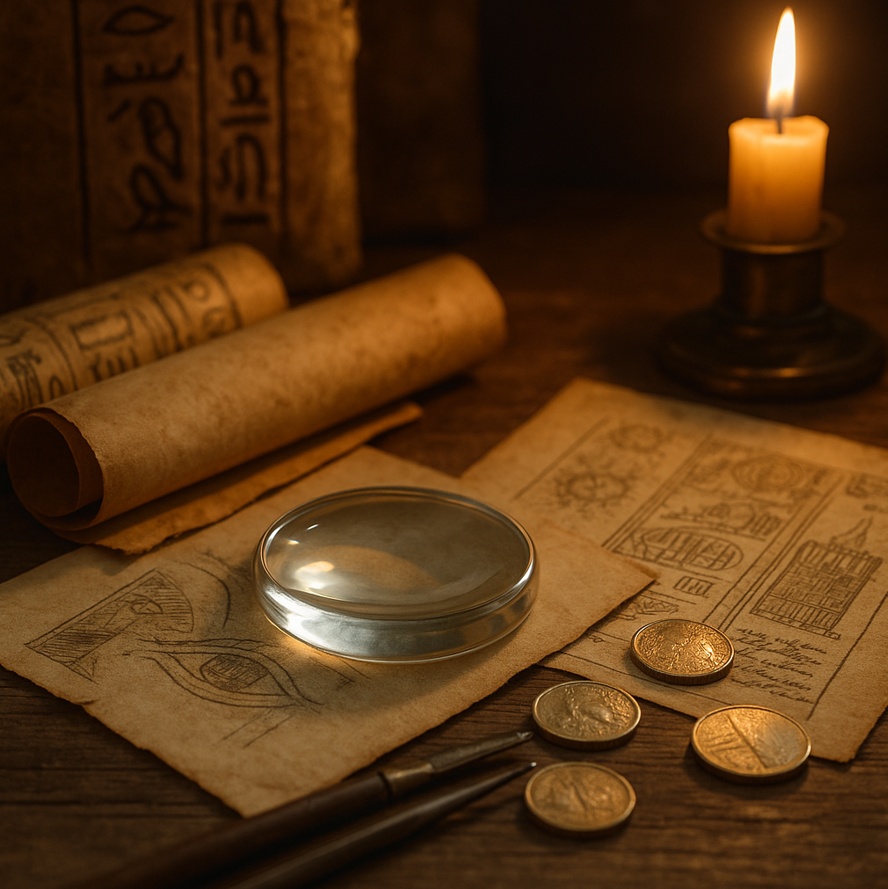 První použití lup v historii - od starověkého Egypta po středověk