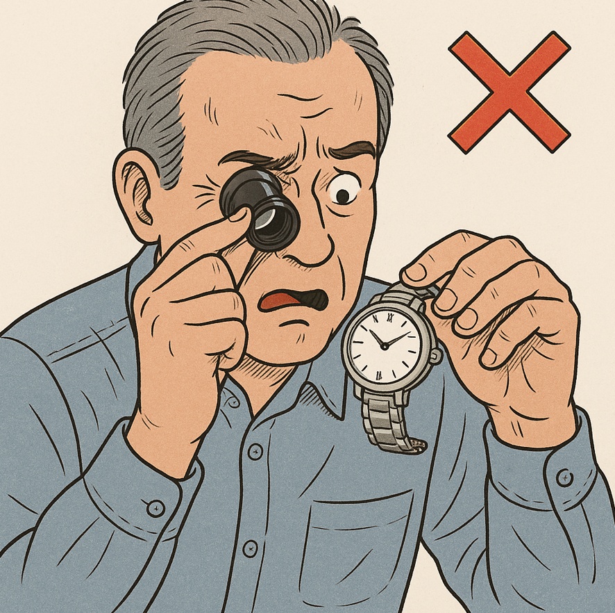 Jak se vyhnout chybám při používání hodinářské lupy?