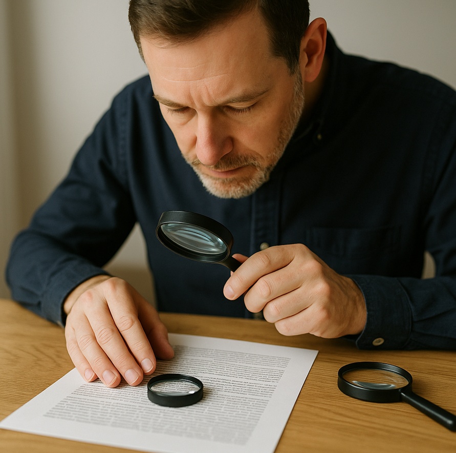 Kontrola kvality obrazu - jak poznám, že lupa je v pořádku?