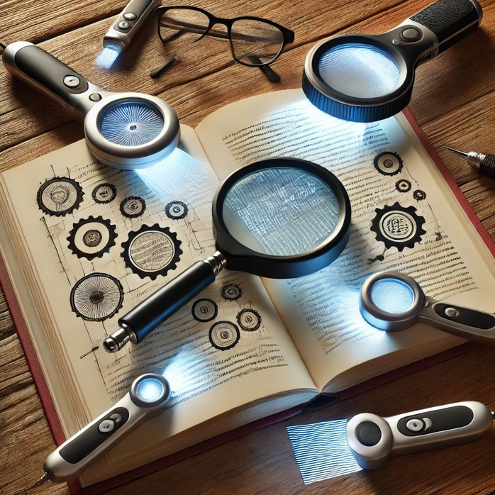 Jaké jsou nejlepší podsvícené čtecí lupy? Výhody LED osvětlení při zvětšení textu