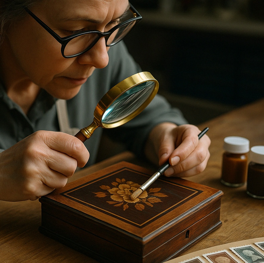 Jak lupy pomáhají při restaurování sběratelských předmětů?