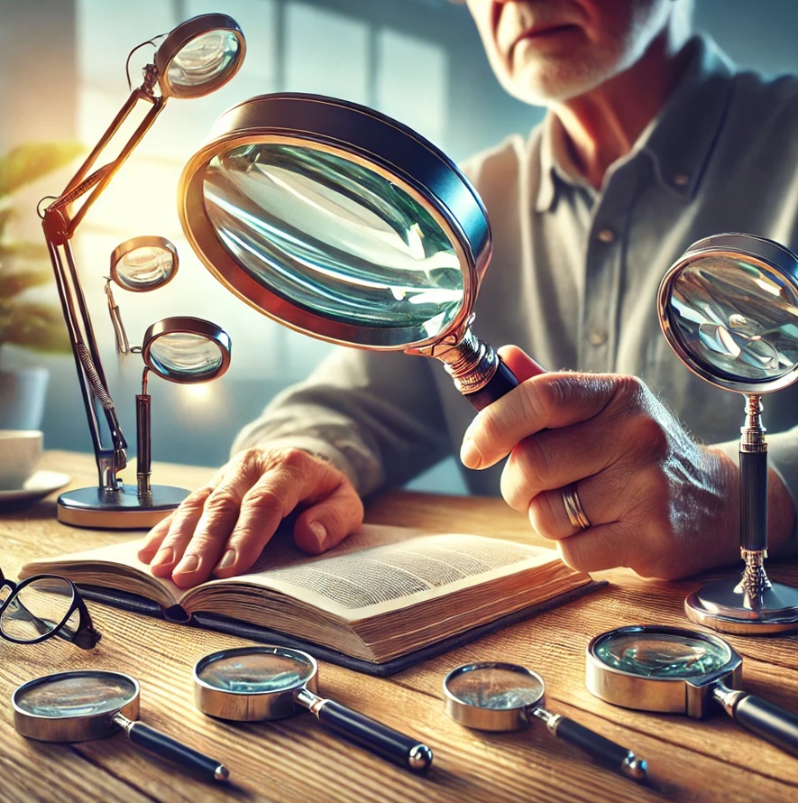 Jaké jsou nejlepší lupy pro seniory a slabozraké?