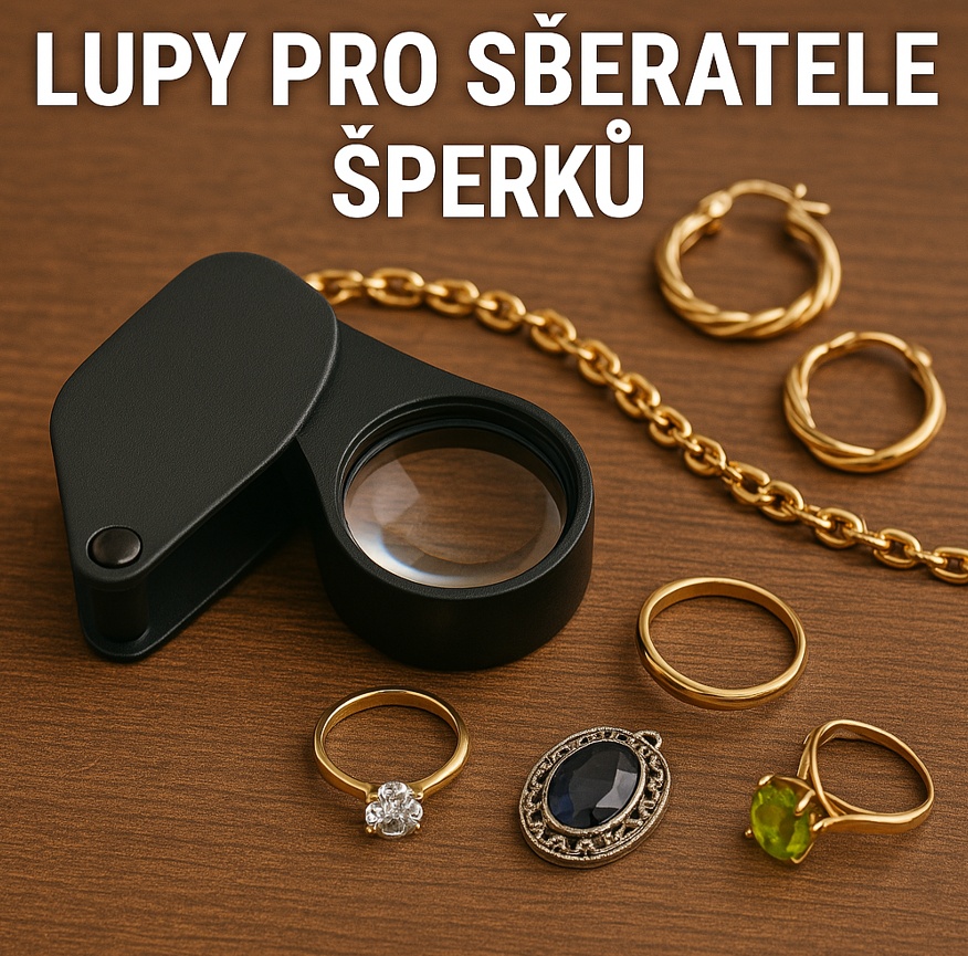 Lupy pro sběratele šperků - co je důležité sledovat?