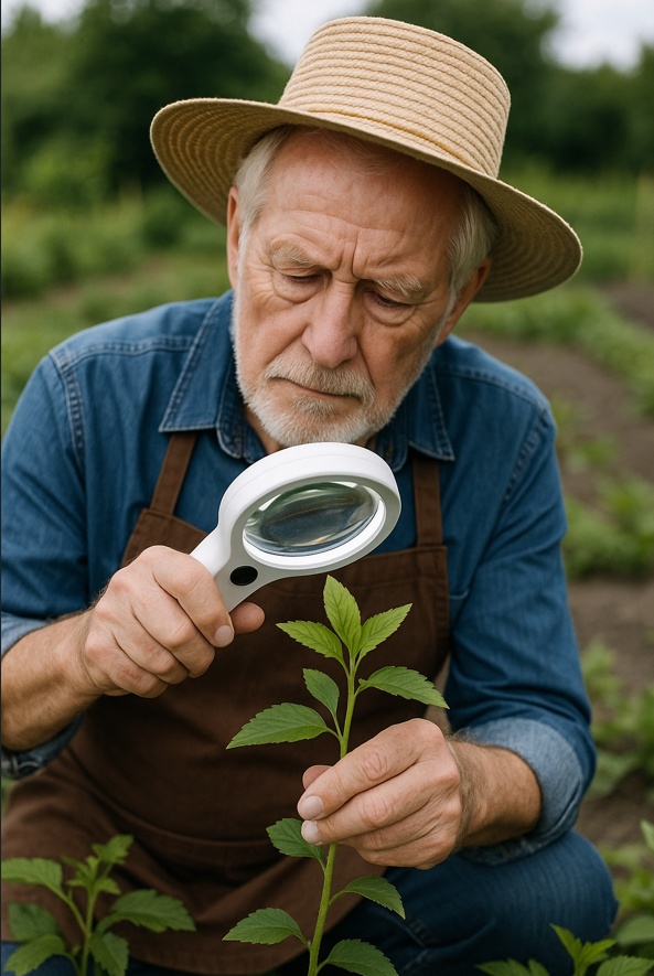 Lupy pro seniory při práci na zahradě - proč jsou užitečné?