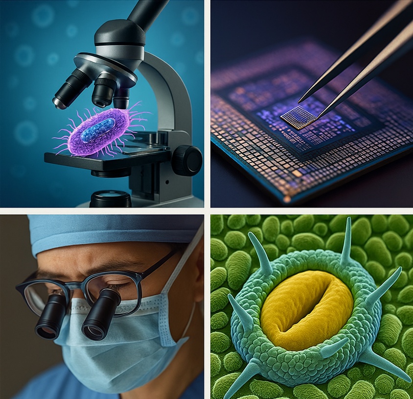 Jak zvětšování změnilo vědu a průmysl: pěkné příklady