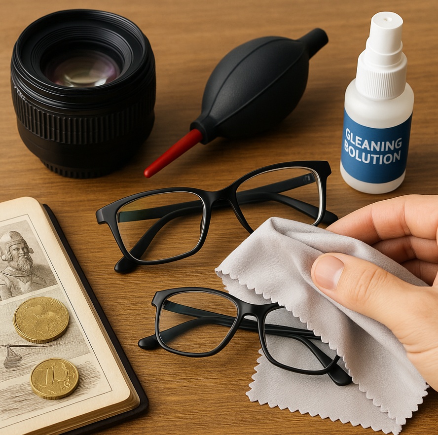 Antistatická péče o optiku - prevence prachu a šmouh