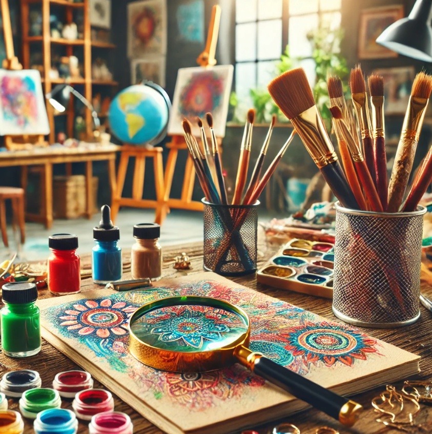 Zvětšovací lupy pro umělecké činnosti - perfektní detaily pro kreslíře a malíře