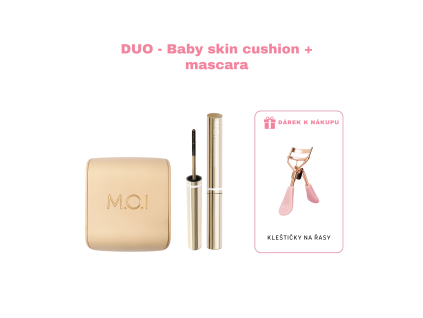 DUO - Cushion dle výběru + Perfect Shape Mascara  Cushion dle výběru + mascara