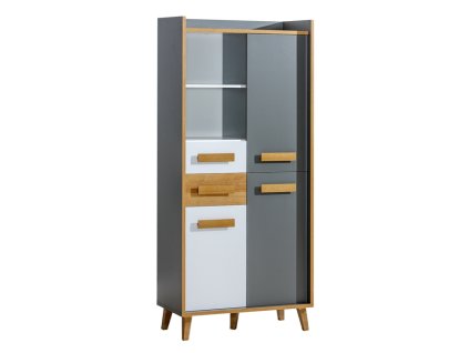 246746 system werso w3 regal 3d 2s kolor bialy brylantowy riviera