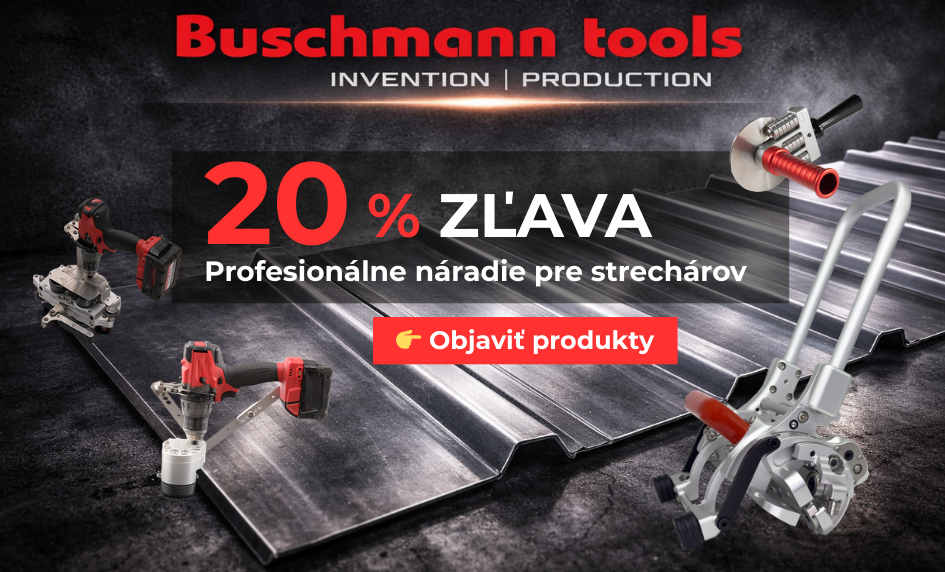 TOP vybavenie pre strechárov teraz so zľavou 20 %