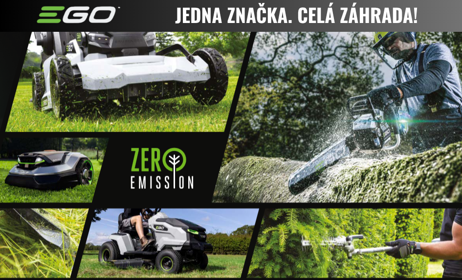 EGO - Jedna značka. Celá záhrada!